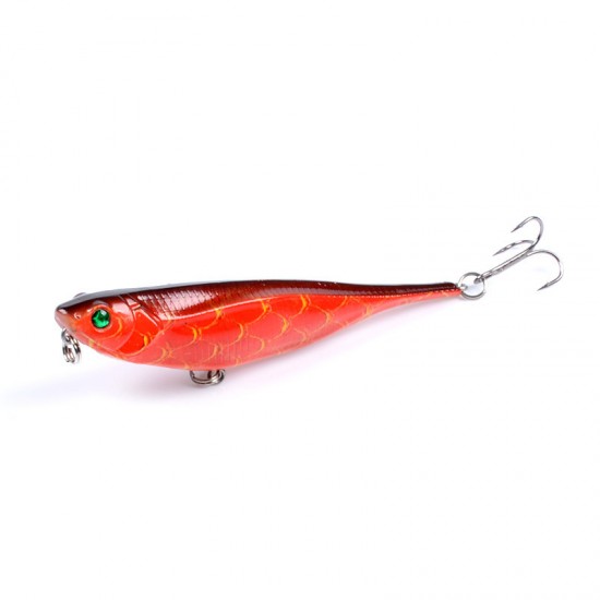 9x Popper Poppers 9.9cm Fishing Lure Lures Surface Tackle Fresh Saltwater