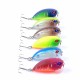 6x Popper Crank 5.1cm Fishing Lure Lures Surface Tackle Fresh Saltwater