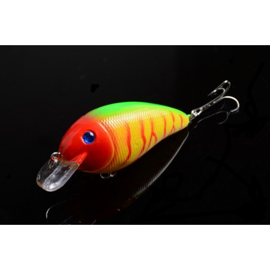 5x 8.5cm Popper Crank Bait Fishing Lure Lures Surface Tackle Saltwater