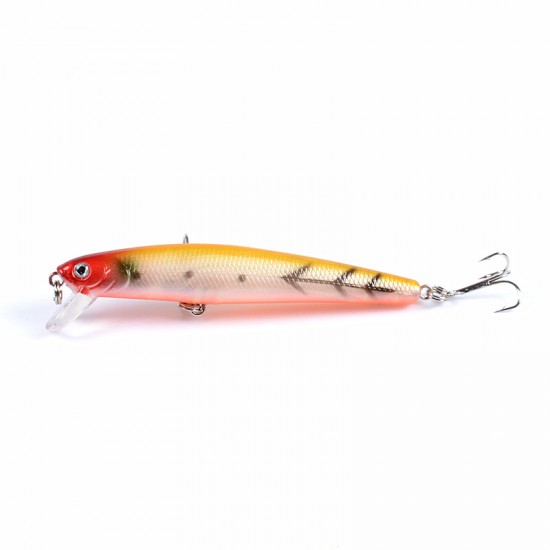 6x Popper Minnow 9.6cm Fishing Lure Lures Surface Tackle Fresh Saltwater