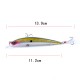 8x Popper Minnow 11.2cm Fishing Lure Lures Surface Tackle Fresh Saltwater